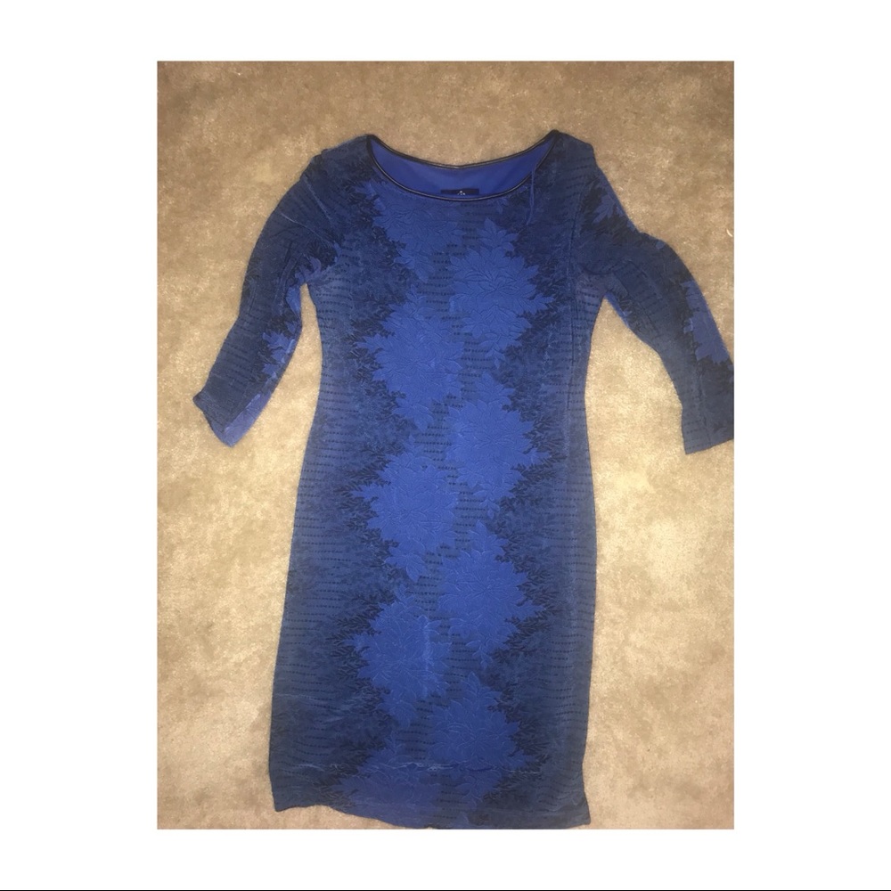 Blue dress